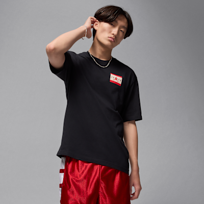 【NIKE】M J BR SNKR PCH TEE WHT/V RED 国内発送 NIKE JORDAN JPN M DF PRTC GPX T